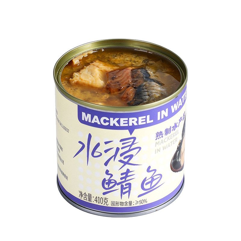 【410g/罐】水浸鲭鱼罐头下饭菜