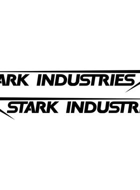 钢铁侠车贴Stark lndustries复仇者联盟斯塔克工业汽车摩托车贴纸