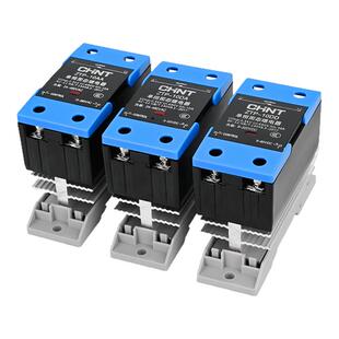 正泰单相固态继电器25DA/40DA/60D直流控交流一体式散热器24V220V