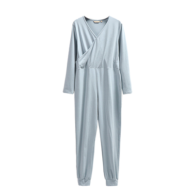 宽松一体式成人连体睡衣