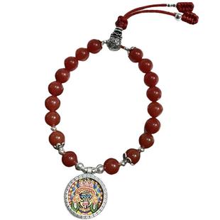 本命红绳手绳五行补缺火喜火旺财运手链手串招米补金木水火土平衡