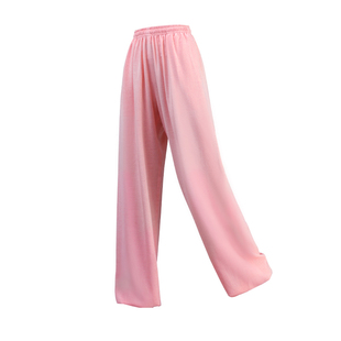 太极裤女款新款灯笼裤练功裤秋冬季加厚太极服武术裤男士运动裤子