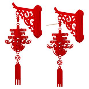 新年福字挂饰2026新款马年灯笼挂件装饰过年春节卧室房门氛围布置