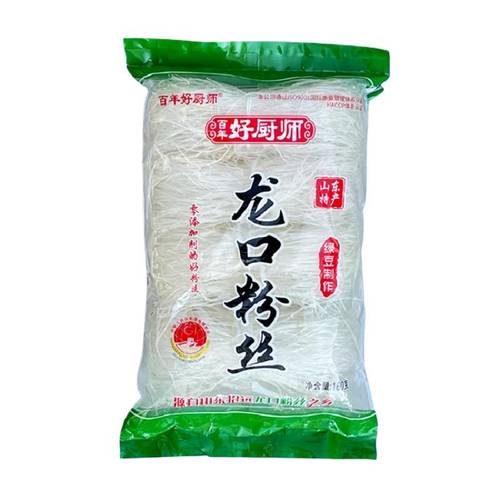 龙口粉丝百年好厨师纯绿豆粉丝正宗山东特产小包装商用花甲粉凉拌