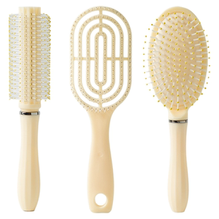 梳子2025新款蓬松梳卷筒梳气垫梳梳洗头蓬松颅顶女家用便携气囊梳