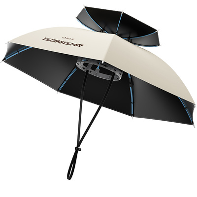 渔之源伞帽头戴式防晒晴雨两用