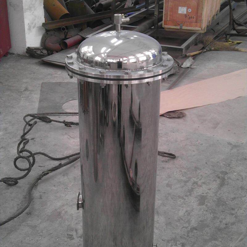 304不锈钢精密保安过滤器 自来水泥沙井水净水过滤工业前置过滤器