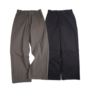 「超值精选」1533基础百搭纯色休闲裤宽松直筒复古骑行裤
