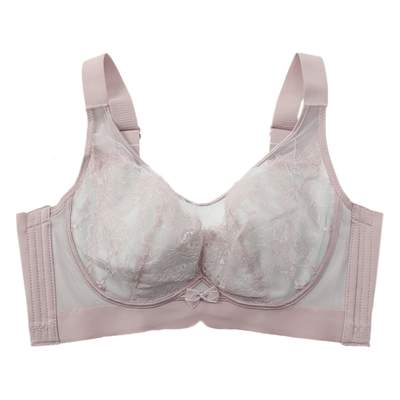 奴芝超薄显小透气调整软钢圈文胸