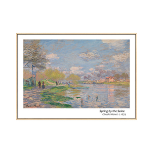 世界名画莫奈油画电表箱装饰画 上翻电闸壁画ins配电箱遮挡挂画