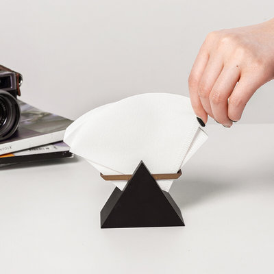 泰摩 手冲咖啡壶滤纸 美式咖啡机扇形过滤网 兼V60锥形系列滴滤杯