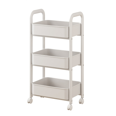 置物架落地可移动小推车带轮架子