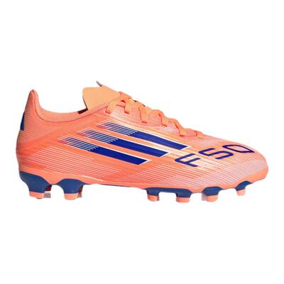 男童F50 LEAGUE MG J软/硬人造草皮儿童足球鞋adidas阿迪达斯