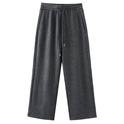 大码胖mm醋酸羊毛裤秋冬加绒加厚