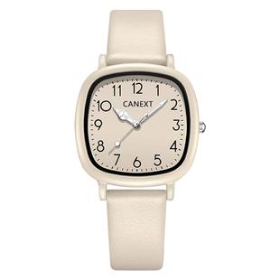 考试专用手表女款初中学生高颜值初高中高考中考机械静音只看时间