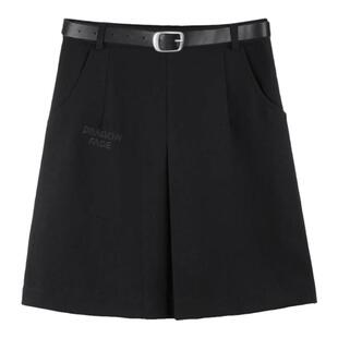 【明星同款】龙脸DRAGONFACE 女校半裙低腰半裙 百搭合身短裙半裙