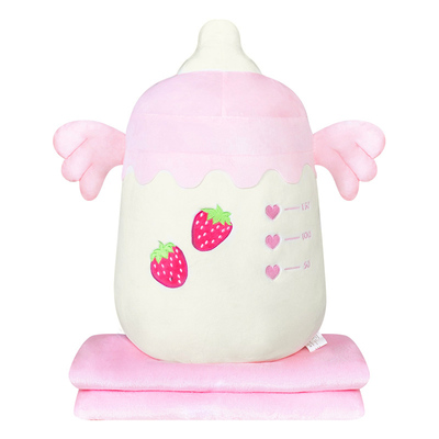 可爱萌小黄鸡抱枕床上夹腿长条玩偶