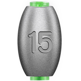 日式开口铅咬铅坠筏钓跑铅橄榄通心空心套装桥筏远投钓鱼路亚配件