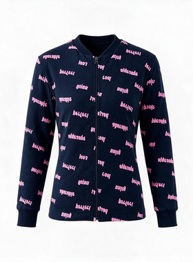 桑蚕丝加厚修身女中长棉服冬季