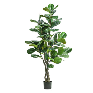 琴叶榕仿真绿植高端轻奢大型室内电视柜装饰摆件仿生花植物假盆栽