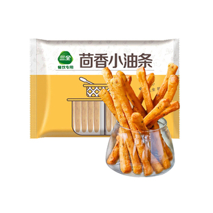 三全茴香小油条240g火锅店油条涮锅速冻早餐半成品食材商用小油条