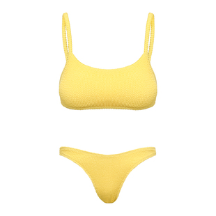 【吴千语同款】Yukariswim新款紫色泳装度假比基尼性感分体泳衣女