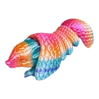 3d打印犰狳穿山甲关节摆件玩具