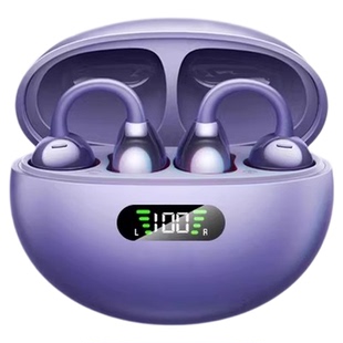 夹耳式蓝牙耳机不入2026新款骨传导超长续航无线运动久戴不痛透气