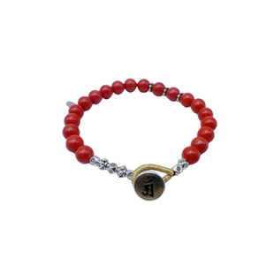 朱砂手串卢昱晓同款2026马年本明生肖手链法物流通处官方原版代请