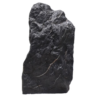 户外造景仿真黑山石中式室内玄关庭院井盖装饰玻璃钢空心假石摆件