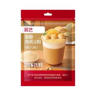 展艺熟黄豆粉500g即食糍粑豆乳盒子驴打滚年糕蛋糕面家用烘焙原料