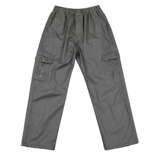 秋季厚款新品工装裤男八分裤宽松休闲裤小个子长裤子男士九分裤男