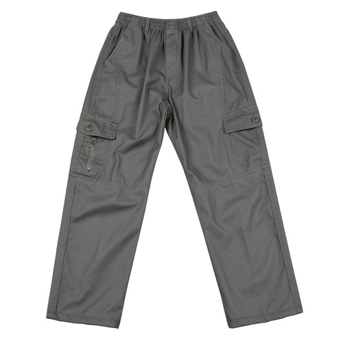 秋季厚款新品工装裤男八分裤宽松休闲裤小个子长裤子男士九分裤男