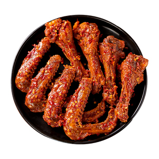 小石头爆辣鸭全翅开袋即食小鸭腿追剧零食鸭肉休闲肉类解馋鸭翅根