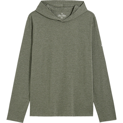 布克兄弟25男士纯色连帽卫衣