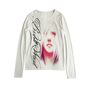 BSSHTTWASIL止痛精神 最终幻想卡丹裘印花弹力修身打底衫