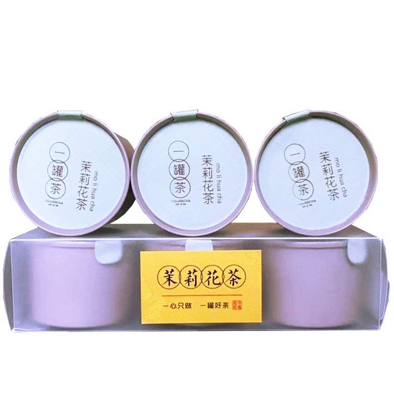 1份3罐装浓香型茉莉花茶