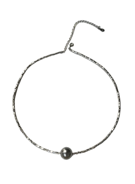 s925碎银几两珍珠项链正品爆款