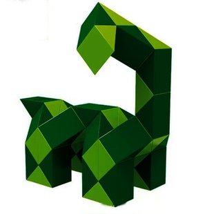 百变魔王折叠变形魔尺玩具24段36段48段72段120段240段小学生儿童