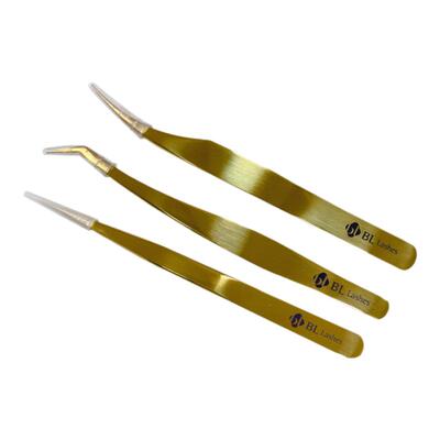 初学者开花单根新手熟练金色镊子