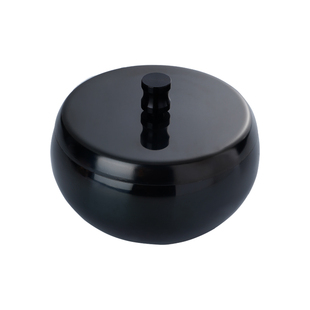 带盖烟灰缸不锈钢酒店餐厅网咖电竞馆防飞灰创意个性定制大号防摔