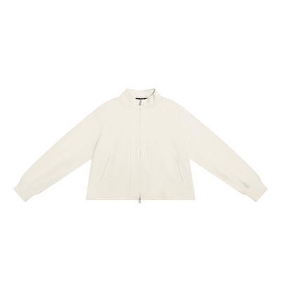 THESOONG/挺括不塌 双面织插肩袖廓形休闲卫衣套装8190/8113