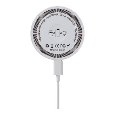 超薄铝合金迷你磁吸三合一充电器