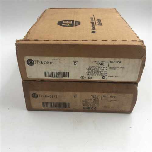 议价全新原装Allen-Bradley罗克韦尔SLC500 PLC模块1746-OB16 现