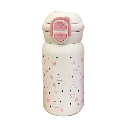 保温水杯吸管&直饮316不锈钢杯子