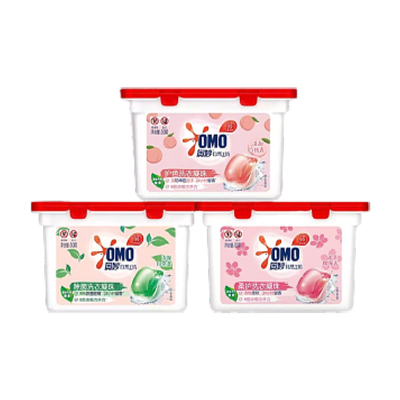 奥妙洗衣凝珠樱花柔护色洁净洗衣浓缩液粉球衣服除螨除菌持久留香