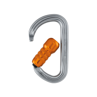 PETZL攀索 Bm'D M032攀岩速降D型主锁32KN绳索救援三段自动锁ANSI