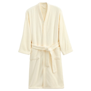 浴袍女士可穿式浴巾秋冬加绒加厚睡袍加长洗完澡穿的浴衣吸水速干