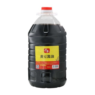 千禾黄豆酱油10L装桶整箱餐饮饭店装酿造酱油凉拌炒菜生抽可点蘸