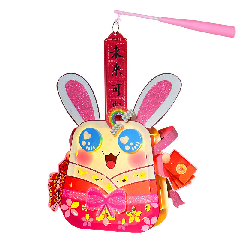 手提卡通灯笼童趣发光玩具灯笼新灯笼